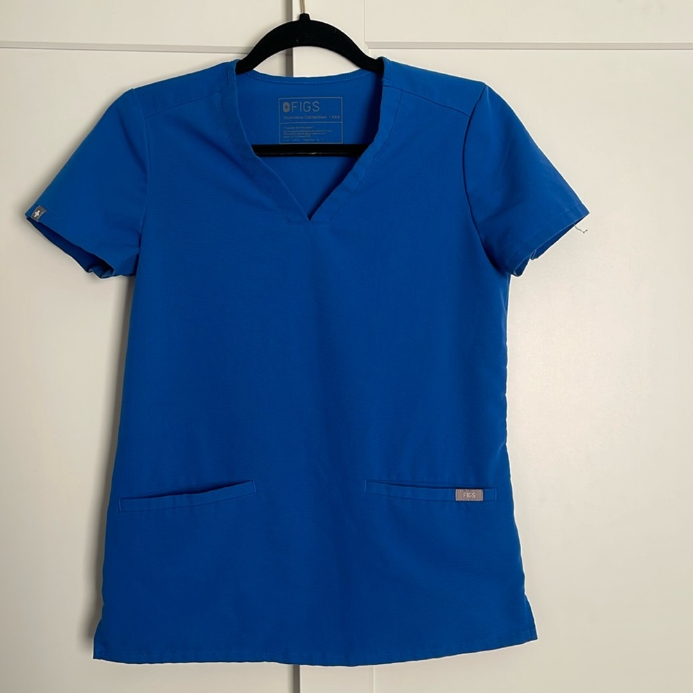Figs Three Pocket Scrub Top XXS